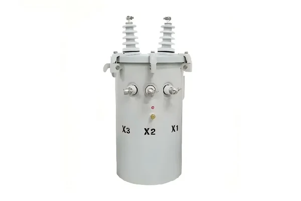 37,5 kVA einphasiger Pole monti erter Transformator