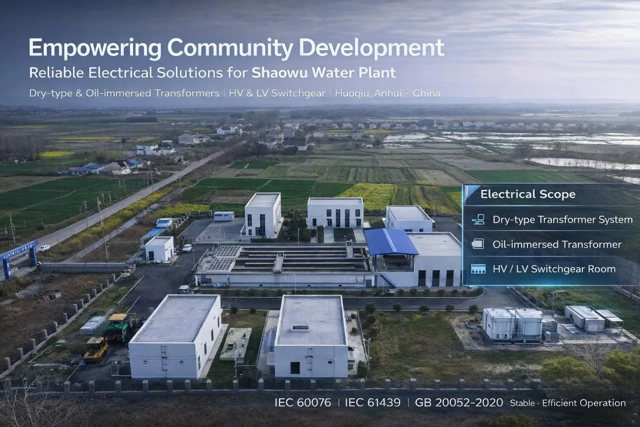 Empowering Community Development: Unsere elektrischen Lösungen im Shaowu Water Plant