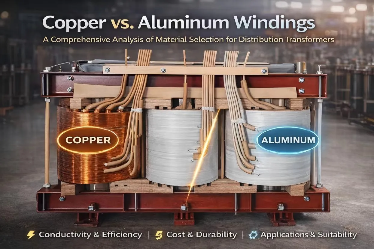 Kupfer gegen Aluminium wicklungen: Eine umfassende Analyse der Material auswahl für Verteilungs transformatoren